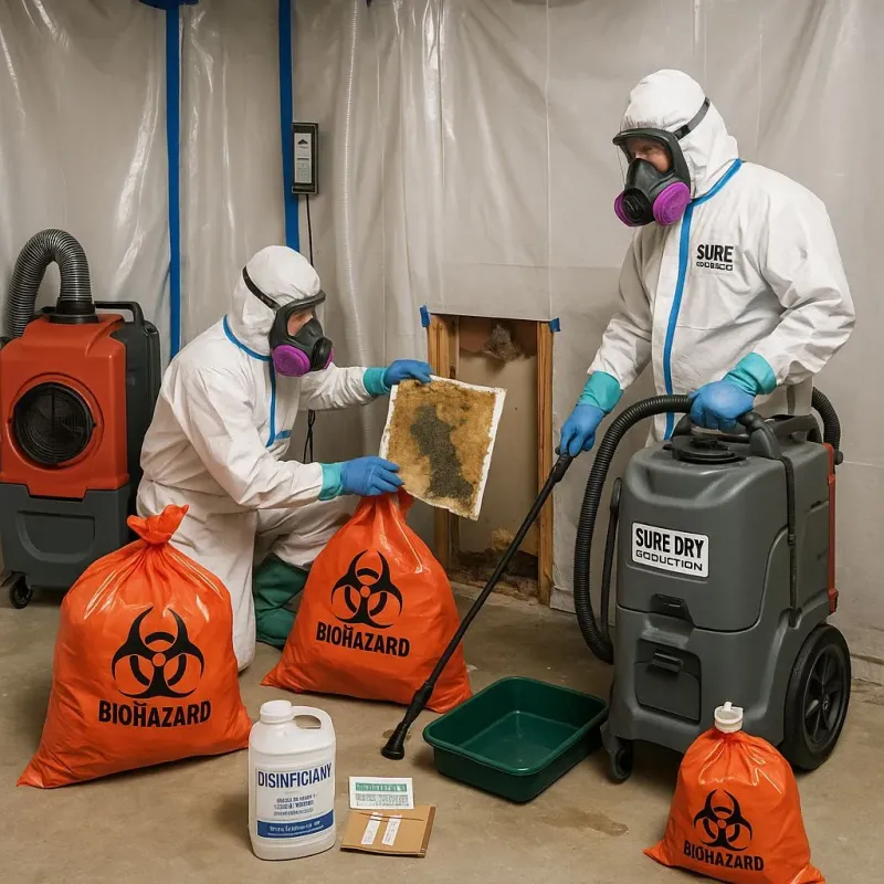 Contaminated Water Handling Protocols process in Brook Highland, AL