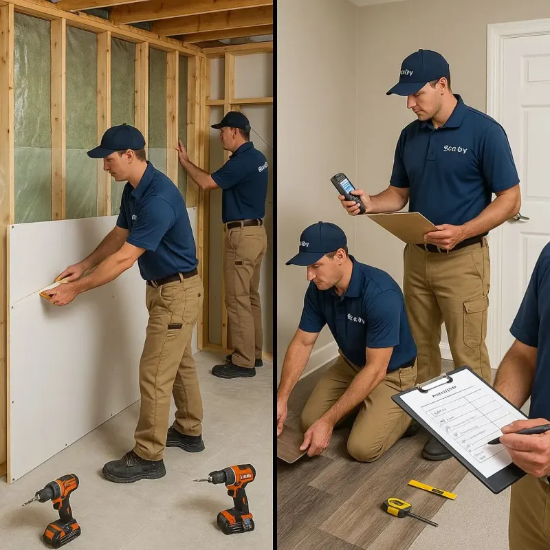 Repairs and Reconstruction process in Brook Highland, AL